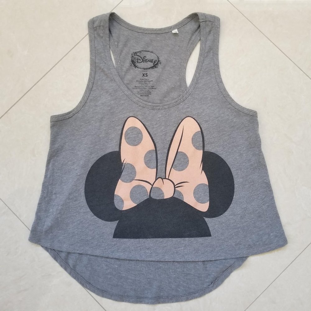 Minnie Mouse Cropped Tank Top XS